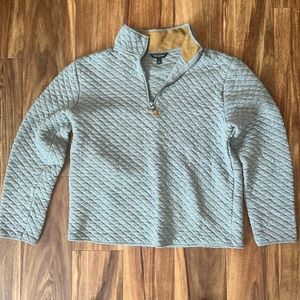 Banana Republic Quilted Quarter Zip